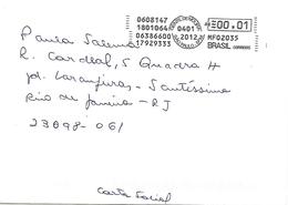 LSJP BRAZIL COVER FRANK GENTIL DE MOURA DOCTOR - 2012 - Lettres & Documents