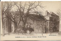 Delcampe - D77 - NANGIS - ANCIEN CHATEAU FEODAL  (NORD) - Nangis