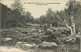 CPA De AIGREFEUILLE - Barrage De La Maine à La Vieille-Eclue. - Aigrefeuille-sur-Maine