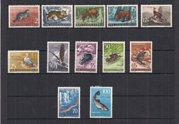 TRIESTE ZONA B  1954 ANIMALI SASS. 101-112  MNH XF+++++++++++++++++++++++++++++ - Nuovi