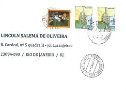 LSJP BRAZIL COVER SEAL D. PEDRO II 2007 - Covers & Documents