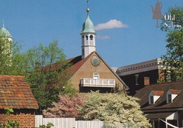 Postcard Old Salem Home Moravian Church North Carolina My Ref  B23244 - Winston Salem