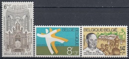 BELGIUM 1970-1972,unused - Unused Stamps