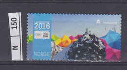 NORVEGIA   2016	Olimpiadi Invernali Usato - Used Stamps