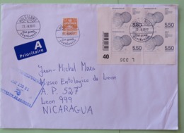 Denmark 2017 Cover To Nicaragua - Climate Conference - Cartas & Documentos