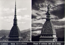 Torino - Mole Antonelliano - Dopo Il Ciclone De 23.05.1953 - Formato Grande Non Viaggiata – E 9 - Mole Antonelliana