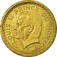 Monnaie, Monaco, 2 Francs, Undated (1943), TTB, Aluminum-Bronze - 1922-1949 Louis II