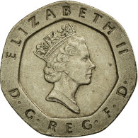 Monnaie, Grande-Bretagne, Elizabeth II, 20 Pence, 1993, TTB, Copper-nickel - 20 Pence