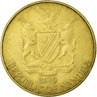 Monnaie, Namibia, Dollar, 2010, Vantaa, TTB, Laiton, KM:4 - Namibia