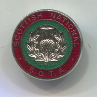 SDTA - Scottish National Dances, Vintage Pin, Badge, Abzeichen, Enamel - Musique