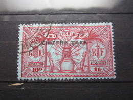 VEND BEAU TIMBRE TAXE DES NOUVELLES-HEBRIDES N° 5 !!! - Timbres-taxe