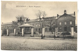 Belgium - QUIEVRAIN, Ecole Moyenne, Old PC - Quiévrain