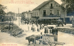 81 - Saint Sulpice La Pointe - Avenue De Lavaur Et Grand Rond - Café Du Parc Seille - Saint Sulpice