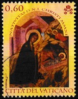 Timbre-poste Oblitéré - Noël Nativité Du Christ - N° 1581 (Yvert) - Cité Du Vatican 2011 - Used Stamps