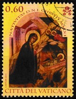 Timbre-poste Oblitéré - Noël Nativité Du Christ - N° 1581 (Yvert) - Cité Du Vatican 2011 - Gebruikt