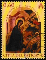 Timbre-poste Oblitéré - Noël Nativité Du Christ - N° 1581 (Yvert) - Cité Du Vatican 2011 - Used Stamps