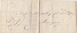 LETTER. BURY 24 AOUT 1811. BURYStEDMONDS TO BUNGAY. SIGNED WILLIAM DALTON - ...-1840 Prephilately