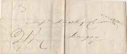 LETTER. BURY 24 AOUT 1811. BURYStEDMONDS TO BUNGAY. SIGNED WILLIAM DALTON - ...-1840 Vorläufer