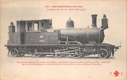 ¤¤  -    Locomotives Etrangère   -  NORVEGE  -  Train , Chemin De Fer   ¤¤ - Matériel