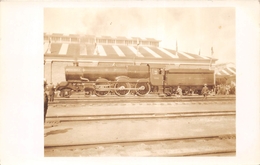 Carte-Photo Des Chemins De Fer Anglais - " King Georges V " Great Western Railway - Train - Equipment