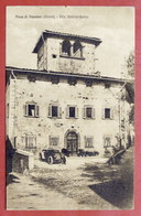 Cartolina - Pieve Di Panzano - Chianti - Villa Anichini-Gemmi - 1918 Ca. - Firenze (Florence)