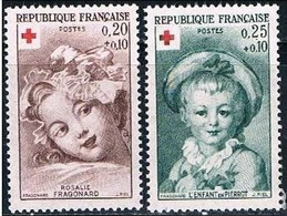 France, 1962,  # 1366/7, MNH - Otros & Sin Clasificación