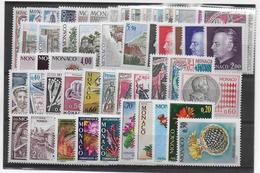 PROMOTION MONACO - 1974 - ANNEE COMPLETE ** MNH - COTE YVERT = 173 EUR. - 50 TIMBRES - Volledige Jaargang