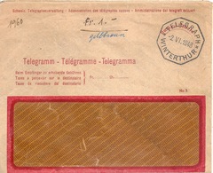 Telegramm  Winterthur             1948 - Télégraphe