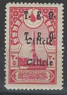 Cilicie Postes N° 68 A 20pa Rose Double Surcharge Noire Qualité: * Cote:  € - Unused Stamps