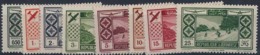 Grand Liban Poste Aérienne N° 49 à 56 Société D'encouragement Du Tourisme 8 Valeurs Qualité: ** Cote: 240 € - Unused Stamps