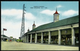 Ref 1243 - USA Postcard - French Market - New Orleans Louisiana - New Orleans