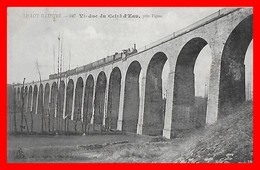 CPA (46) FIGEAC.  Viaduc Du Ceint-d'Eau, Train...I0119 - Figeac