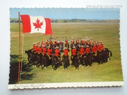 D162441 Canada  - Royal Candian Mounted Police - Horse Pferd Cheval  Canada Flag - Modern Cards