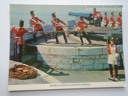 D162444 Canada  - Old Fort Henry - KINGSTON  Ontario - Fort Henry Guard  -Artillery Salute - Kingston