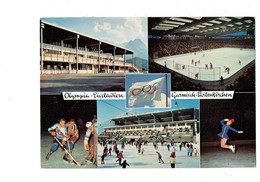 Cpm - Sports D'hiver - Patinage Artistique Patineuse OLYMPIA GARMISH PARTENKIRCHEN Hockey Sur Glace Curling STADE - Patinage Artistique