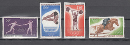 Niger 1968,4V In Set,Mexico 1968,olympic,olympisch,olympische,olympique,olympicos,olimpici ,MNH/Postfris(A3586) - Zomer 1968: Mexico-City