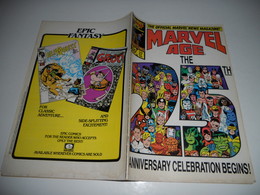 Marvel Age The 25th Anniversary Celebration Begins N°37   EN V O - Marvel