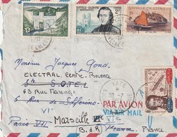 LETTRE - NOUVELLE CALEDONIE - De YATE Le 30/07/1957 - Cartas & Documentos