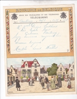 TELEGRAMME DE PHILANTROPIE / 1932 / LYNEN / DEPART ANTOING - Télégrammes