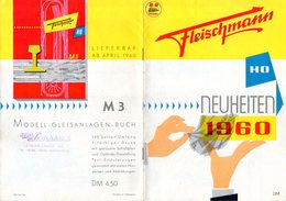 Catalogue FLEISCHMANN 1960 Neuheiten HO Brochure - Duits