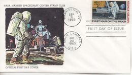 NASA MANNED SPACERAFT CENTER STAMP CLUB - North  America