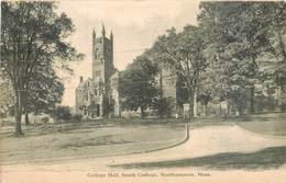 CPA USA College Hall Smith College Northampton  Massachusetts 1908 Published For Consolidated Dry Goods Co - Northampton