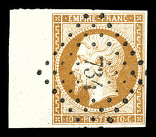 O N°13Ba, 10c Bistre-brun Bdf, Ex Choisi. SUP (signé Calves)  Qualité: O - 1853-1860 Napoleone III