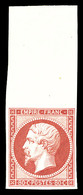 ** N°17B, 80c Rose, Grand Bord De Feuille, Fraîcheur Postale. PIECE MAGNIFIQUE. R.R.R. (signé Calves/certificat)  Qualit - 1853-1860 Napoleone III