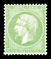 * N°35, 5c Vert Pâle Sur Bleu, Paille Dans Le Papier. TB (signé Calves/Brun/certificat)  Qualité: *  Cote: 4500 Euros - 1871-1875 Ceres