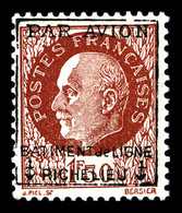 ** N°3, 1f50 Brun Pétain, BdF, TTB (signé)  Qualité: **  Cote: 240 Euros - Military Airmail