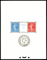 ** N°2a, Exposition Philatélique De Strasbourg Avec Cachet Témoin De L'exposition Hors Timbres, TB (certificat)  Qualité - Mint/Hinged