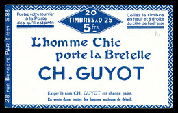 ** N°140-C12, Série 83-E, BRETELLES GUYOT Et AIGLE. SUP. R. (certificat)  Qualité: ** - Autres & Non Classés