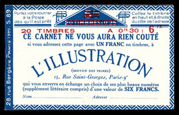 ** N°191-C1, Série 89-B, L'ILLUSTRATION Et AIGLE. TTB  Qualité: ** - Autres & Non Classés