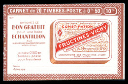 ** N°199-C16, Série 113 RP, CIGARETTES MARINETTE Et FRUCTINES VICHY. TTB. R.R. (certificat)  Qualité: ** - Andere & Zonder Classificatie